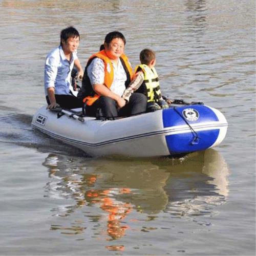 甘南公园游玩充气漂流船